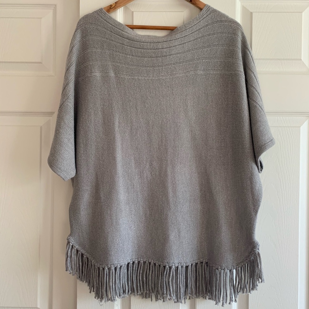 Oversized sweater/poncho